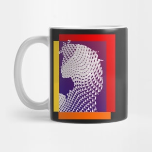 the woman's between strength and love Mug